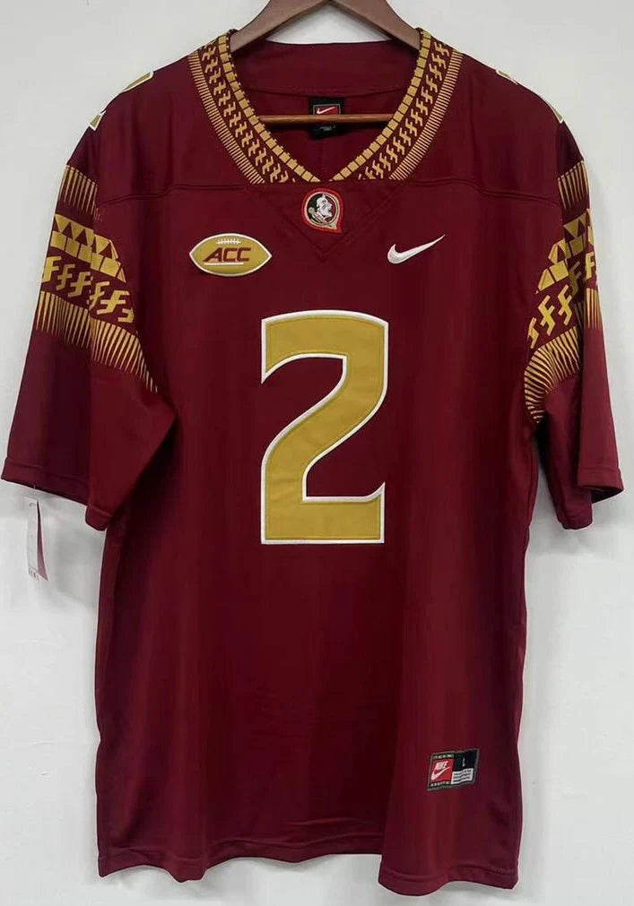 Deion Sanders Florida State Seminoles Jersey NIKE product image 2, provided for visual reference and product detail review
