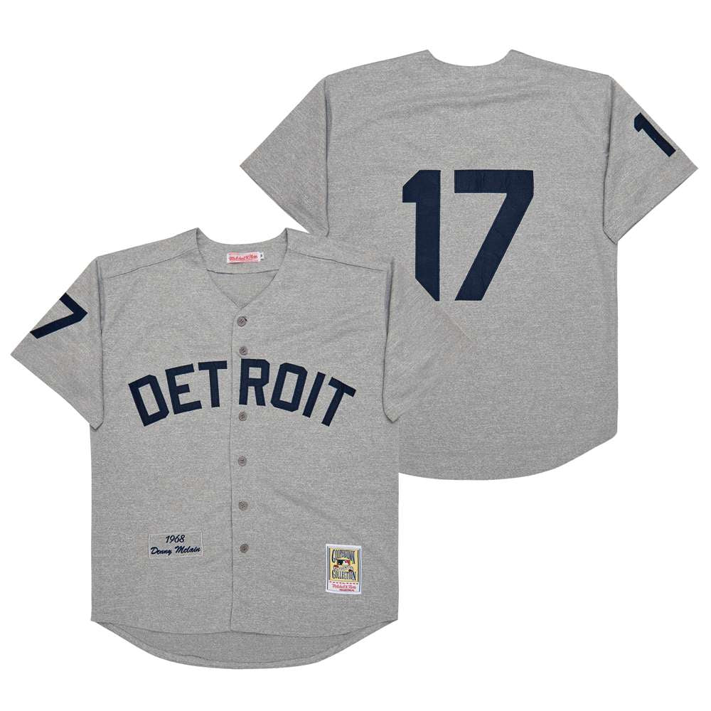 Denny McLain Detroit Tigers Jersey Mitchell & Ness product image 1, provided for visual reference and product detail review
