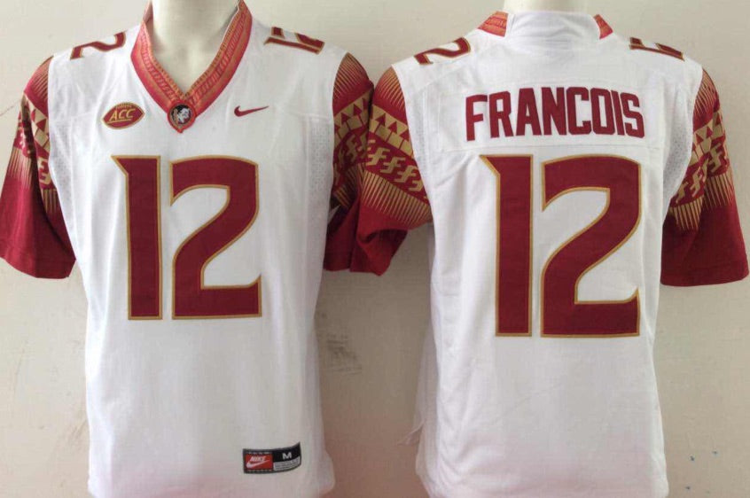 Deondre Francois Florida State Seminoles Jersey white NIKE product image 1, provided for visual reference and product detail
