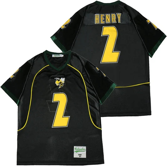 Derrick Henry High School Jersey Yulee Florida Black product image 1, provided for visual reference and product detail review