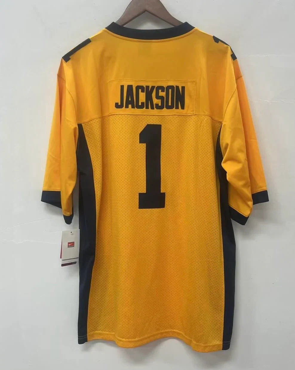 DeSean Jackson Cal Jersey yellow NIKE product image 1, provided for visual reference and product detail review