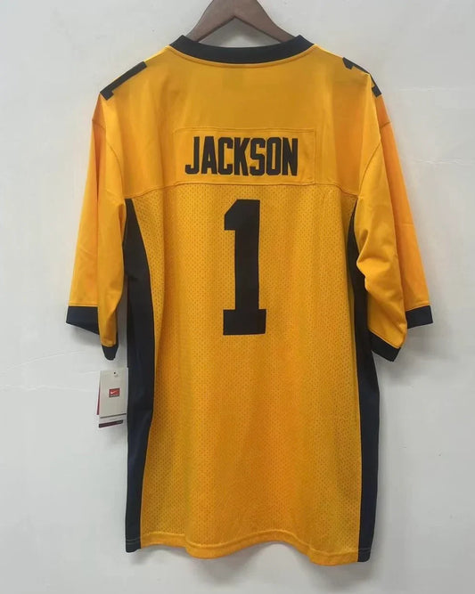 DeSean Jackson Cal Jersey yellow NIKE product image 1, provided for visual reference and product detail review