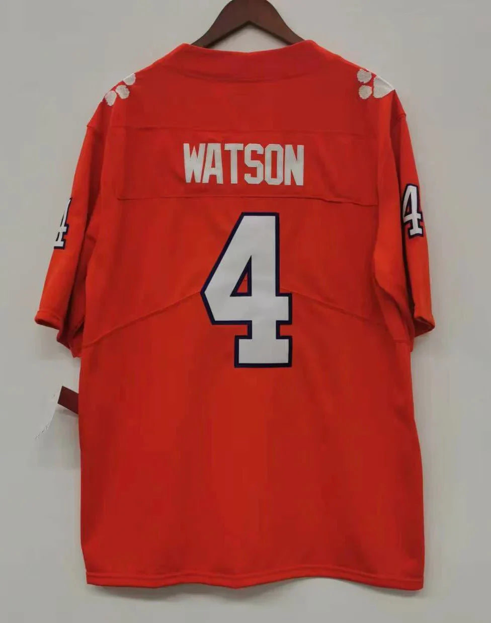 Deshaun Watson Clemson Tigers Jersey Orange product image 2, provided for visual reference and product detail review