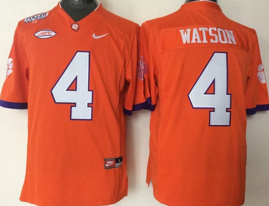 Deshaun Watson Clemson Tigers Jersey Orange product image 1, provided for visual reference and product detail review