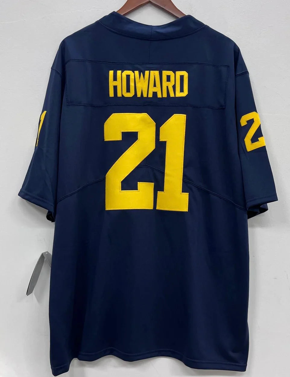 Desmond Howard Michigan Wolverines Jersey blue product image 1, provided for visual reference and product detail review