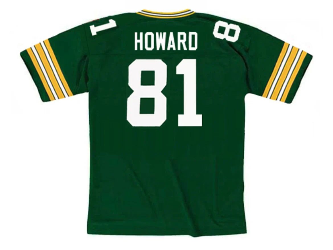 Desmond Howard Green Bay Packers NFL Mitchell & Ness Jersey product image 1, provided for visual reference and product