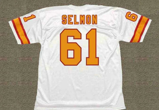 Dewey Selmon Tampa Bay Buccaneers 1976 NFL Jersey Mitchell & Ness White product image 1, provided for visual reference and