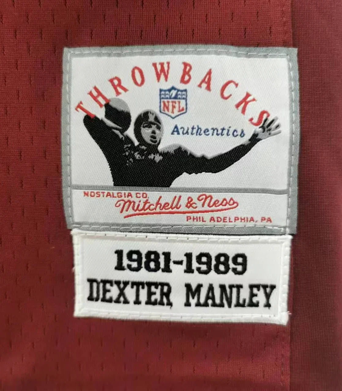 Dexter Manley Washington Redskins Commanders Mitchell & Ness Jersey product image 3, provided for visual reference and