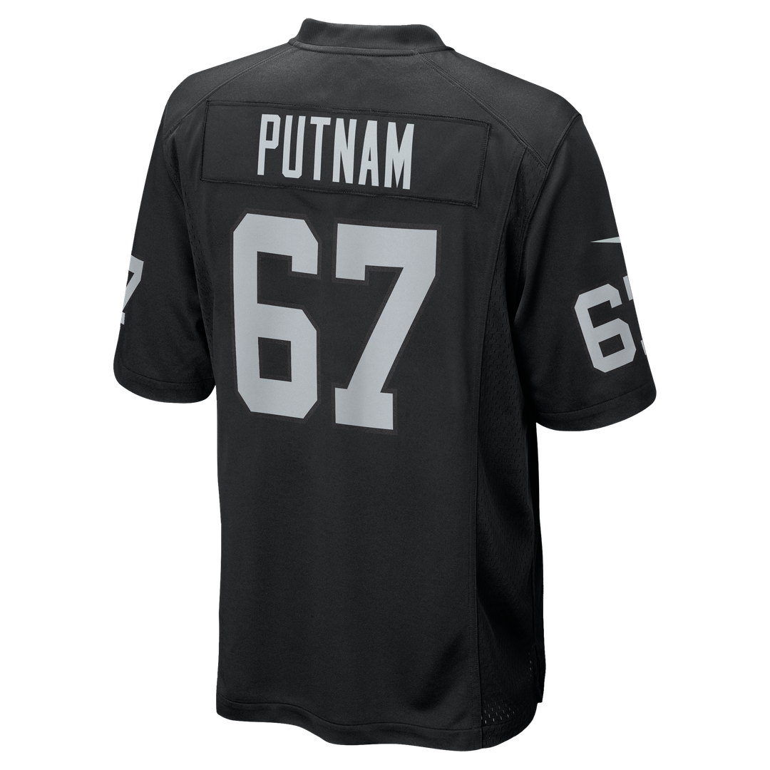 Men's Las Vegas Raiders Will Putnam Nike Black Team Game product image 3