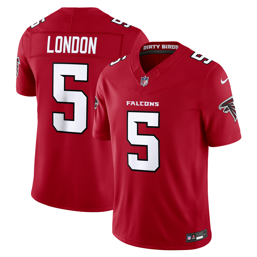 Men's Atlanta Falcons Drake London Nike Red Team Vapor product image 9