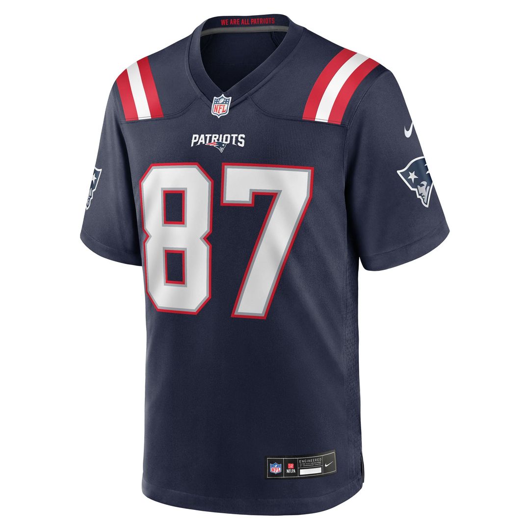 Men's New England Patriots Rob Gronkowski Nike Navy Team product image 8