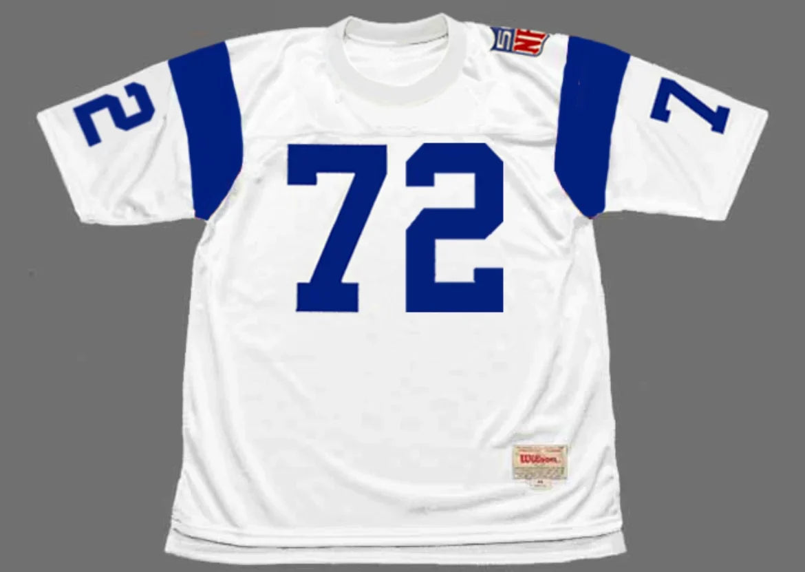 Diron Talbert 1969 Los Angeles Rams NFL Mitchell & Ness Jersey product image 2, provided for visual reference and product