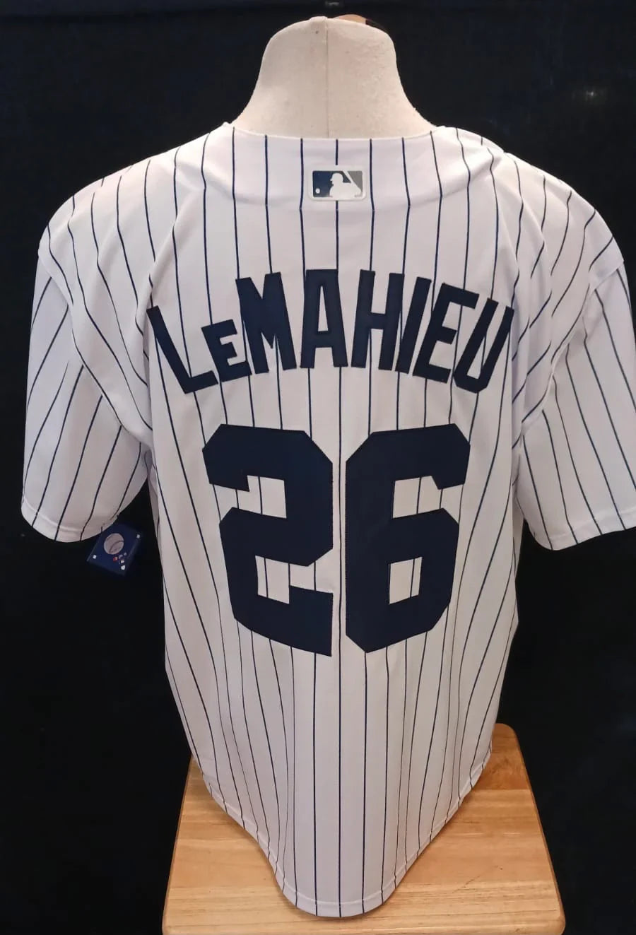 DJ LeMahieu New York Yankees Jersey product image 1, provided for visual reference and product detail review