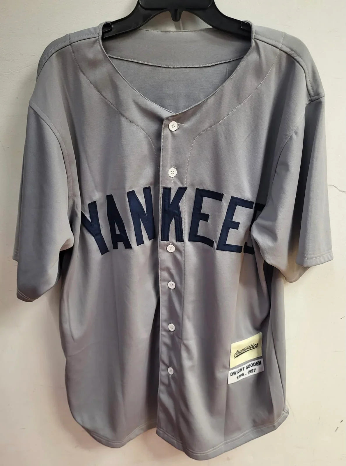 Dwight Doc Gooden New York Yankees Jersey product image 2, provided for visual reference and product detail review