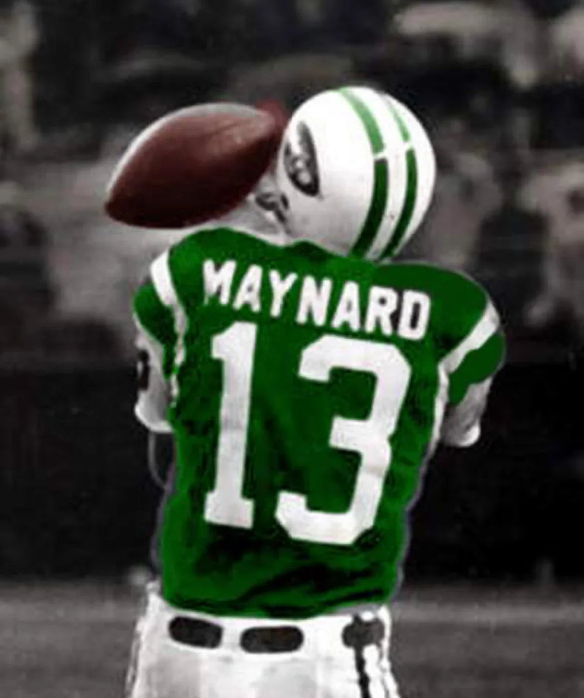 Don Maynard New York Jets Official NFL Mitchell & Ness Jersey Green product image 4, provided for visual reference and