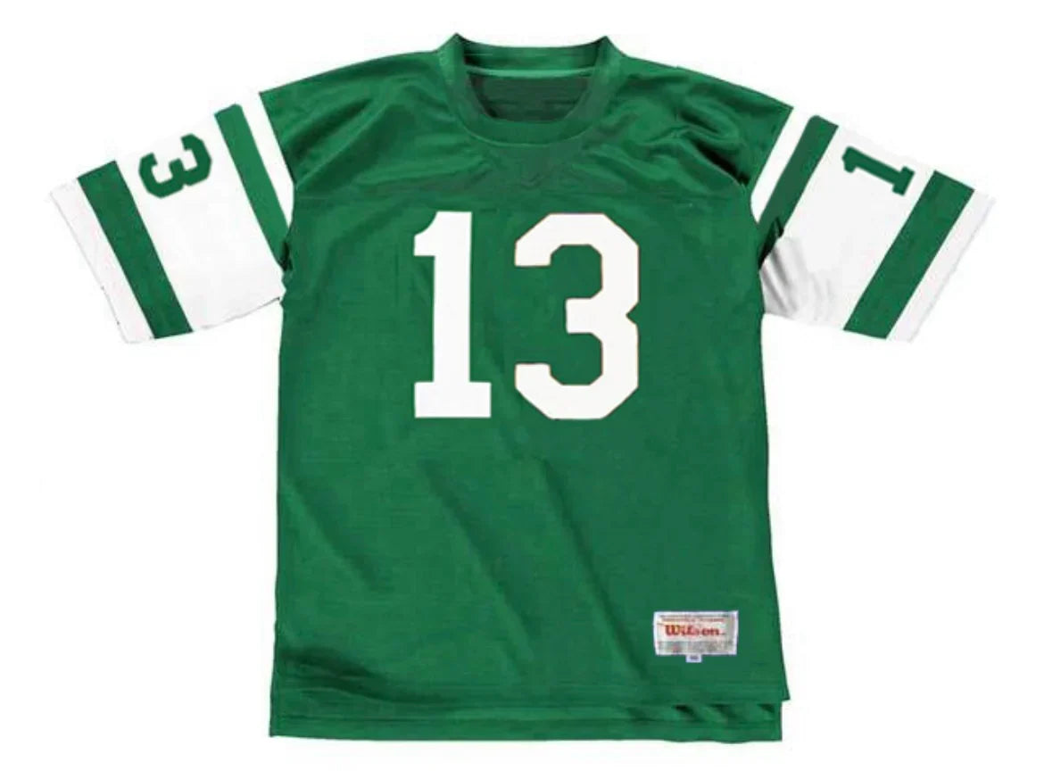 Don Maynard New York Jets Official NFL Mitchell & Ness Jersey Green product image 2, provided for visual reference and