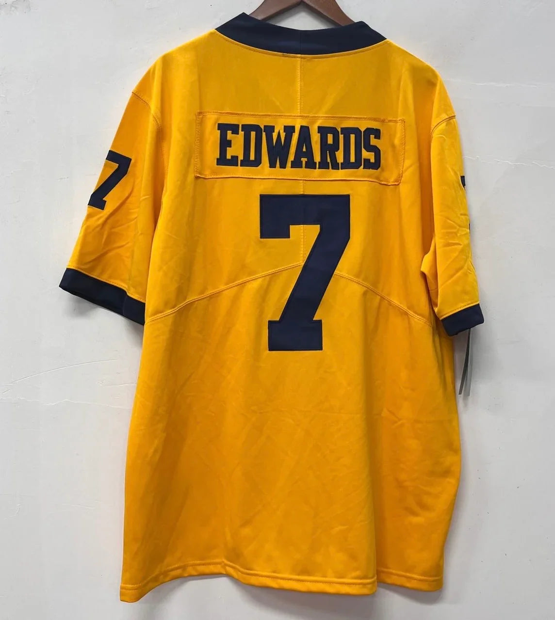 Donovan Edwards Michigan Wolverines Jersey yellow product image 2, provided for visual reference and product detail review