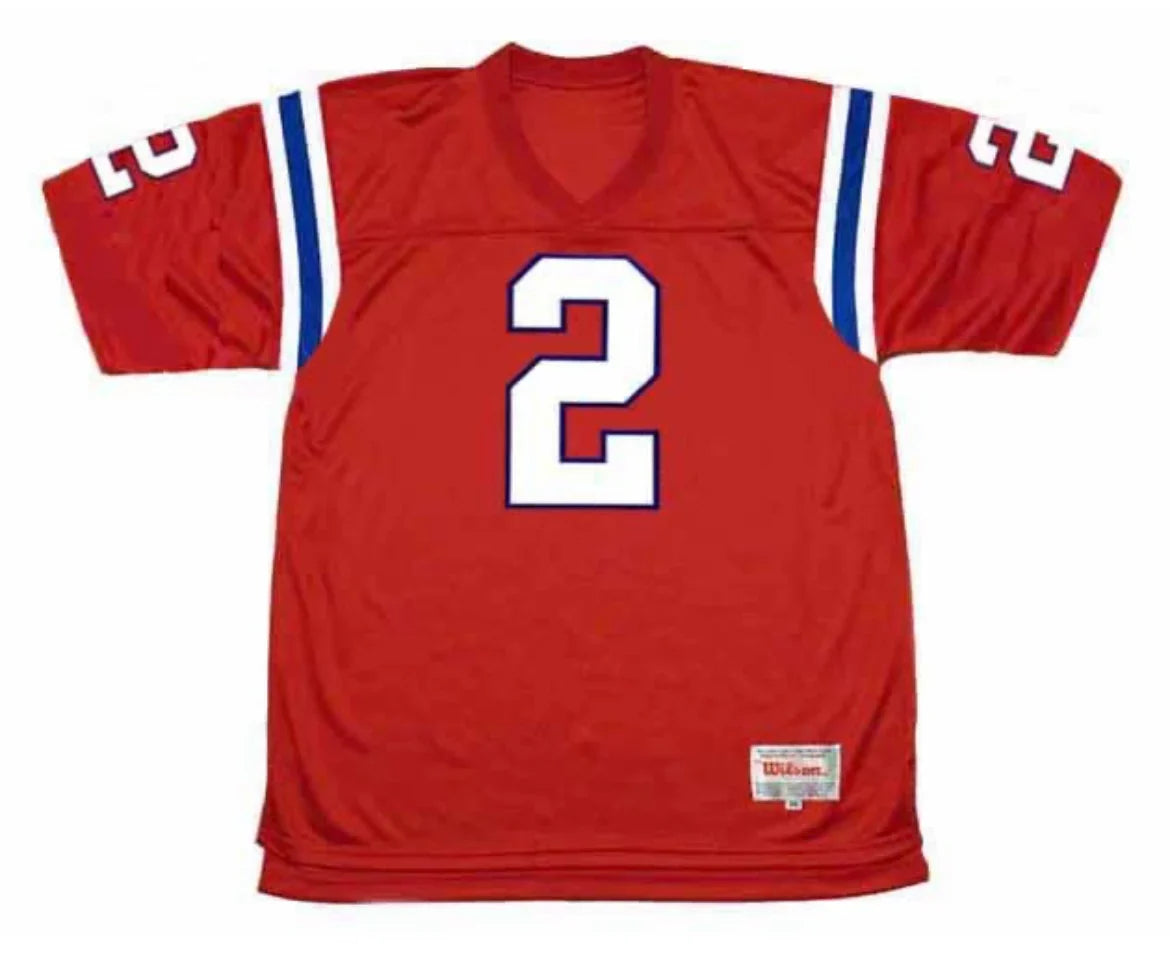 Doug Flutie New England Patriots Official NFL Mitchell & Ness Jersey product image 2, provided for visual reference and