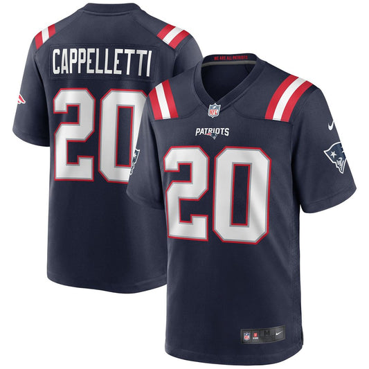 Men's New England Patriots Gino Cappelletti Nike Navy Game product image 1