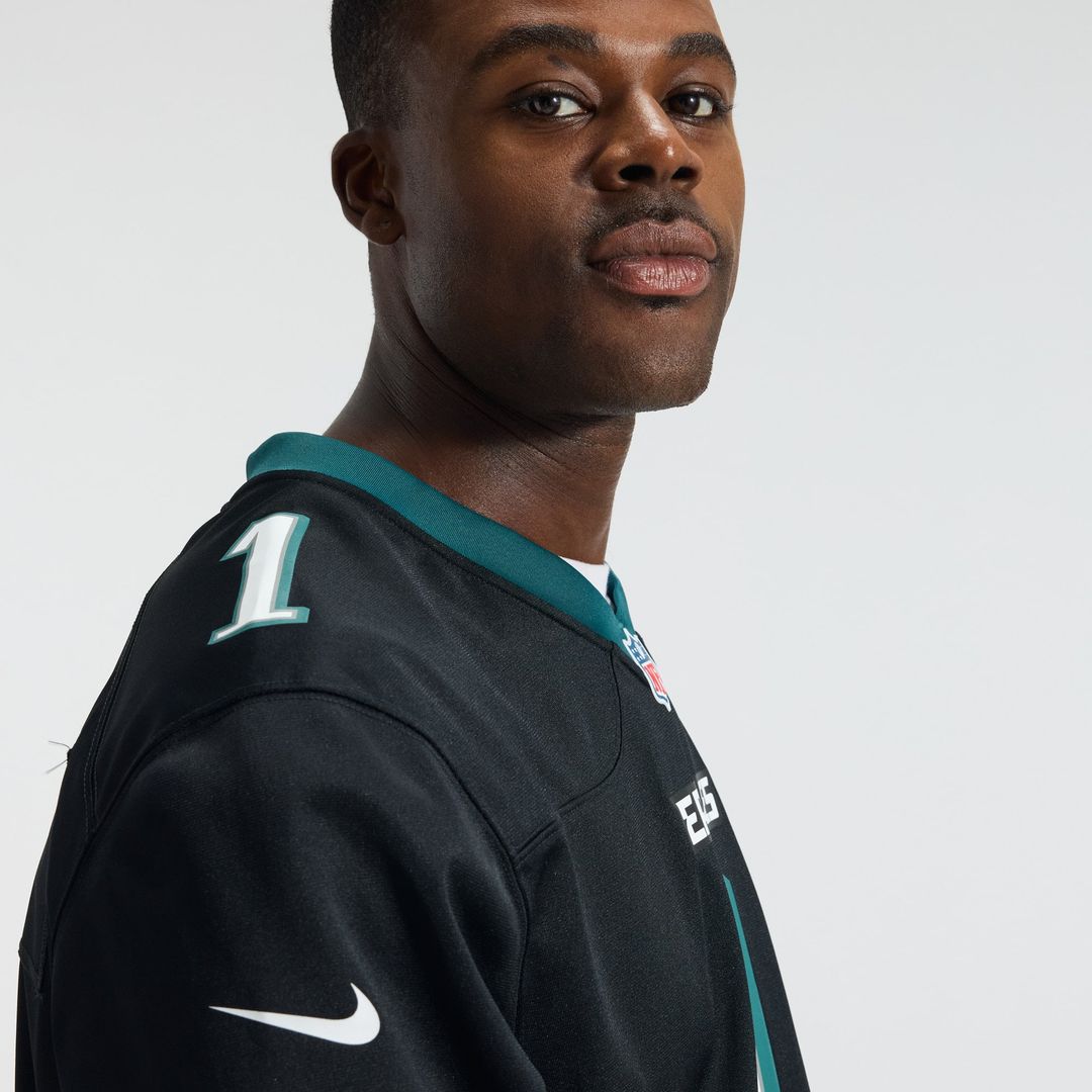Men's Philadelphia Eagles Jalen Hurts Nike Black Alternate product image 23