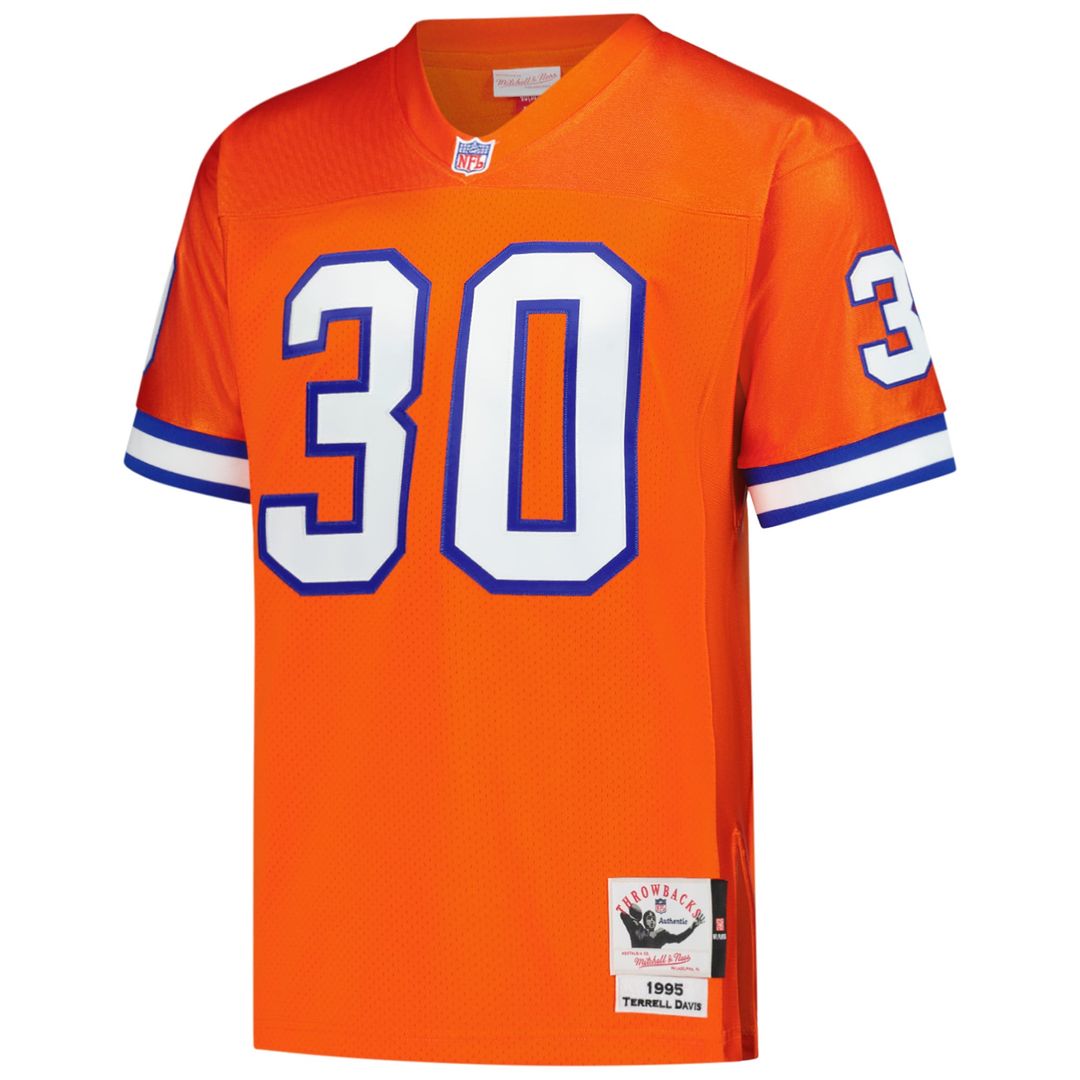 Men's Denver Broncos Terrell Davis Mitchell & Ness Orange product image 2