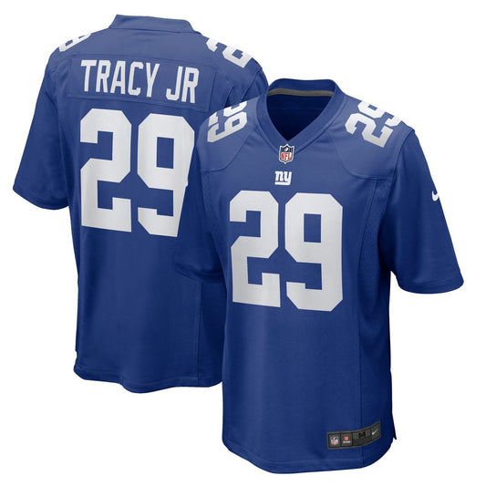 Men's New York Giants Tyrone Tracy Jr. Nike Royal Team Game product image 1