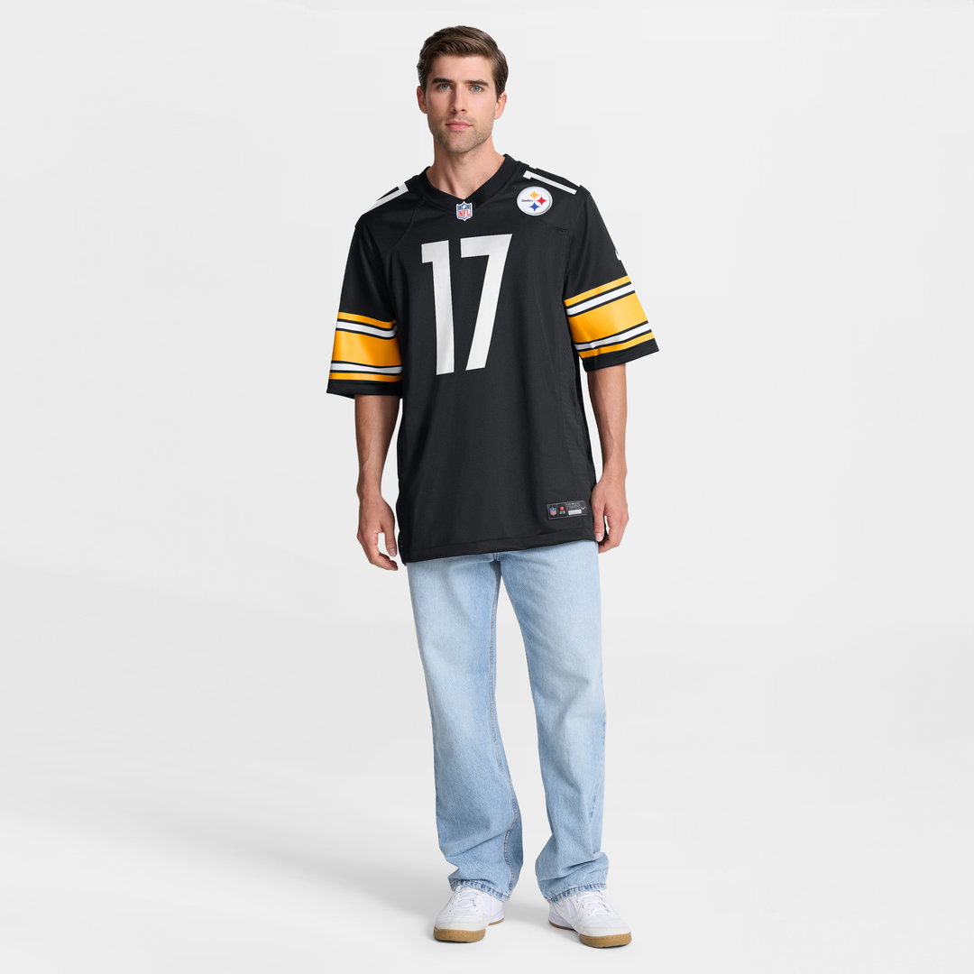 Men's Pittsburgh Steelers Germie Bernard Nike Black Game product image 2