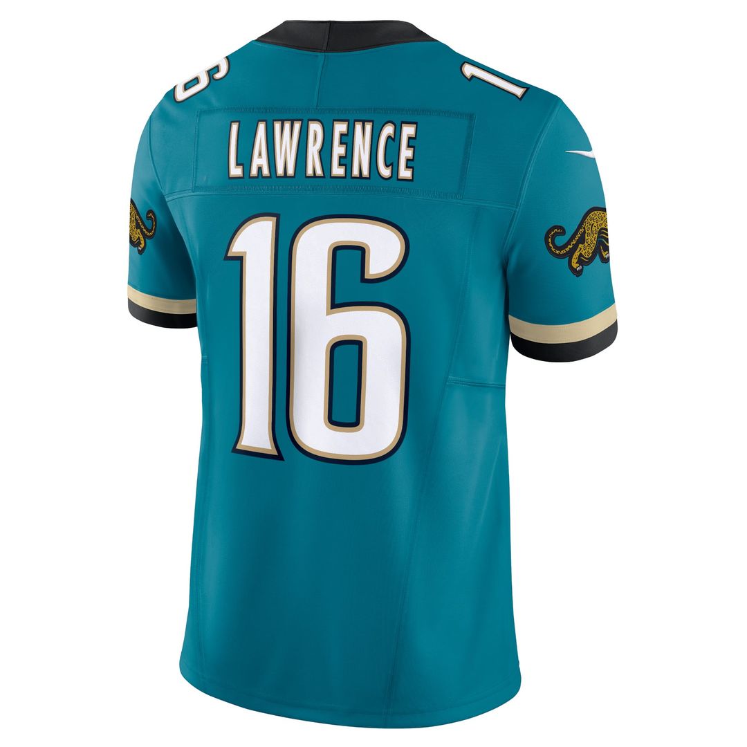 Men's Jacksonville Jaguars Trevor Lawrence Nike Teal product image 3