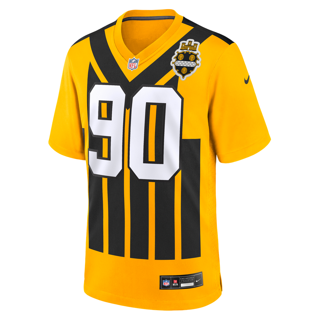 Men's Pittsburgh Steelers T.J. Watt Nike Black Game Jersey product image 22
