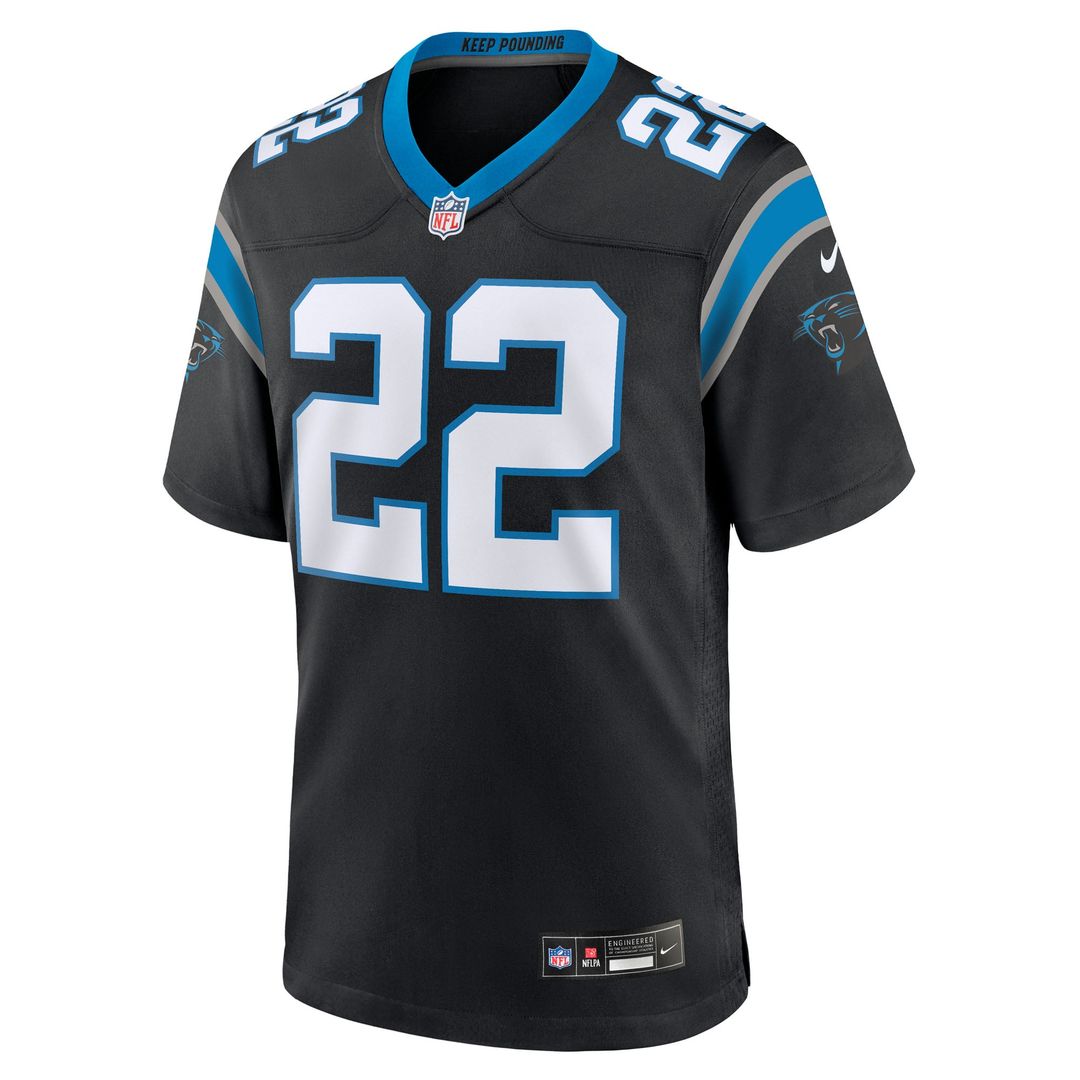 Men's Carolina Panthers Lathan Ransom Nike Black Team Game product image 2