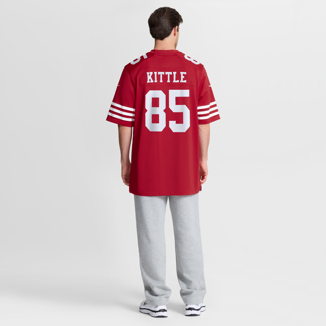 Men's San Francisco 49ers George Kittle Nike Scarlet 80th product image 5