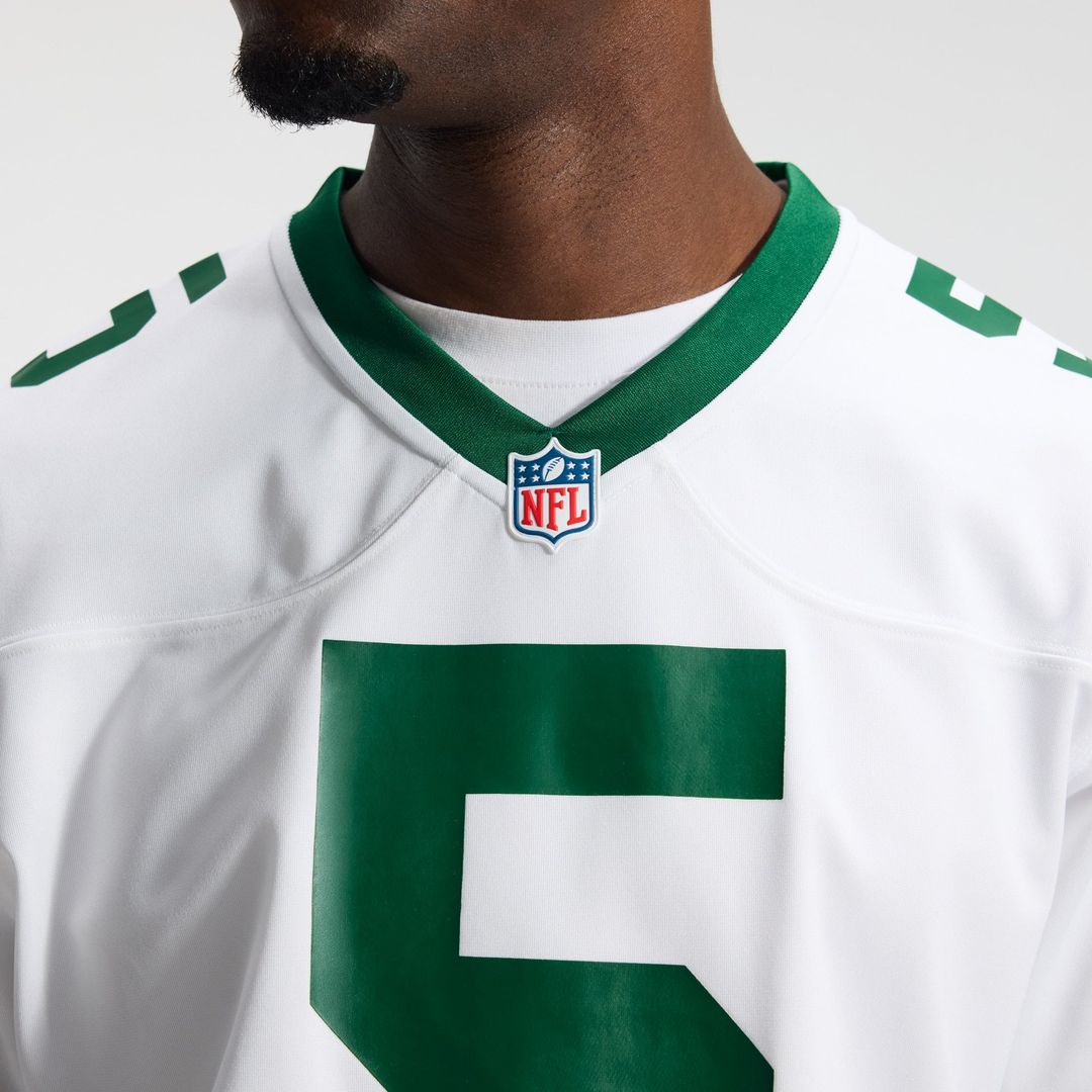 Men's New York Jets Garrett Wilson Nike Legacy Black product image 34