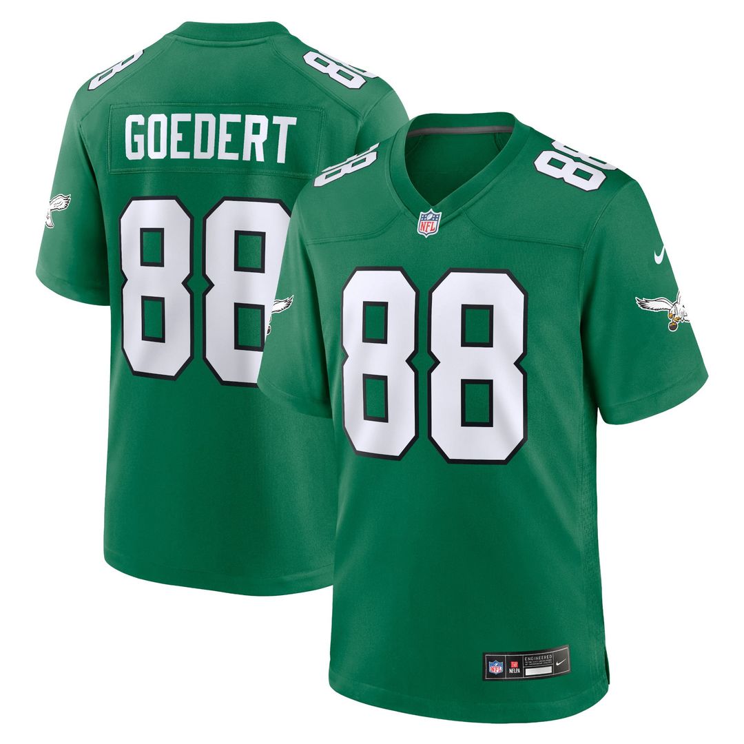 Men's Philadelphia Eagles Dallas Goedert Nike Kelly Green product image 1