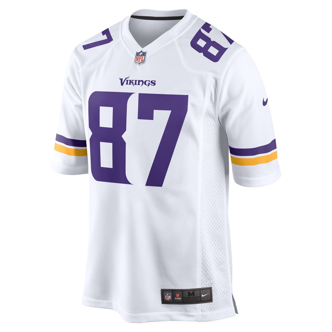 Men's Minnesota Vikings Nike White Game Player Jersey product image 2