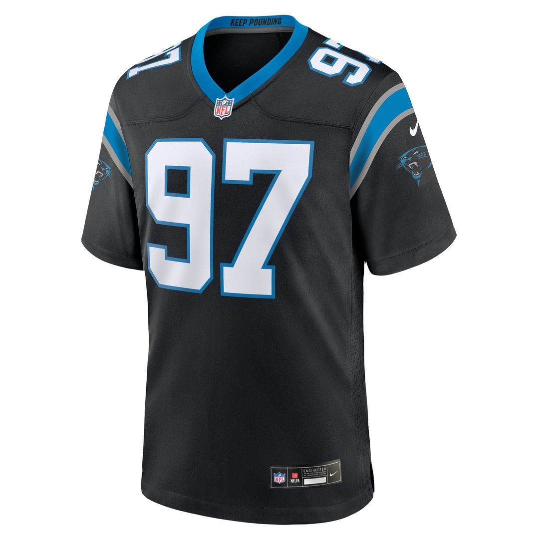 Men's Carolina Panthers Bobby Brown III Nike Black Team product image 2