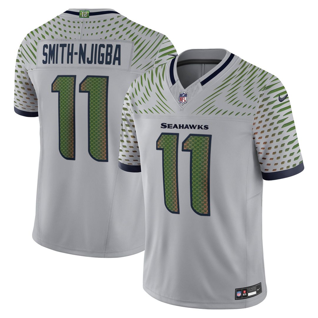 Men's Seattle Seahawks Jaxon Smith-Njigba Nike Gray product image 1