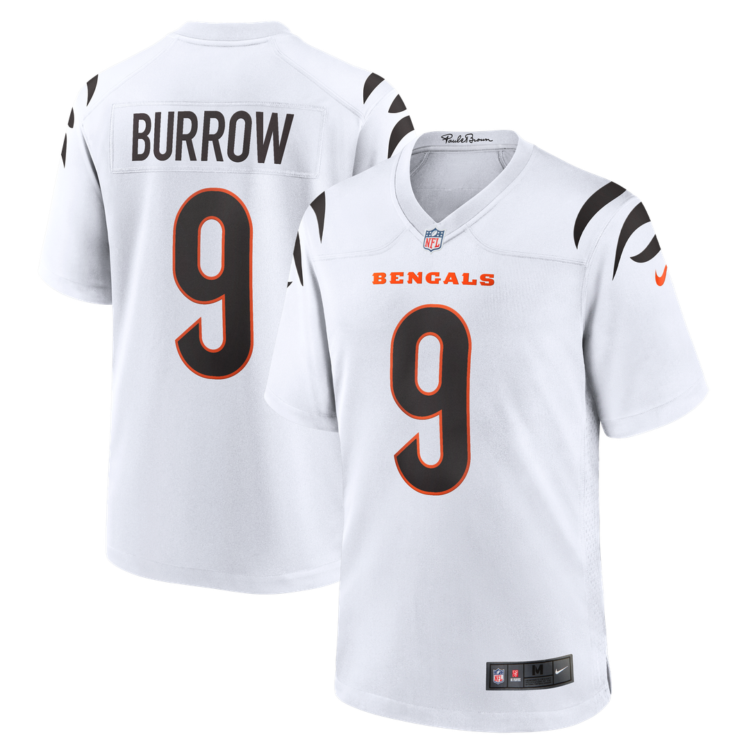 Men's Cincinnati Bengals Joe Burrow Nike White Game Jersey product image 1
