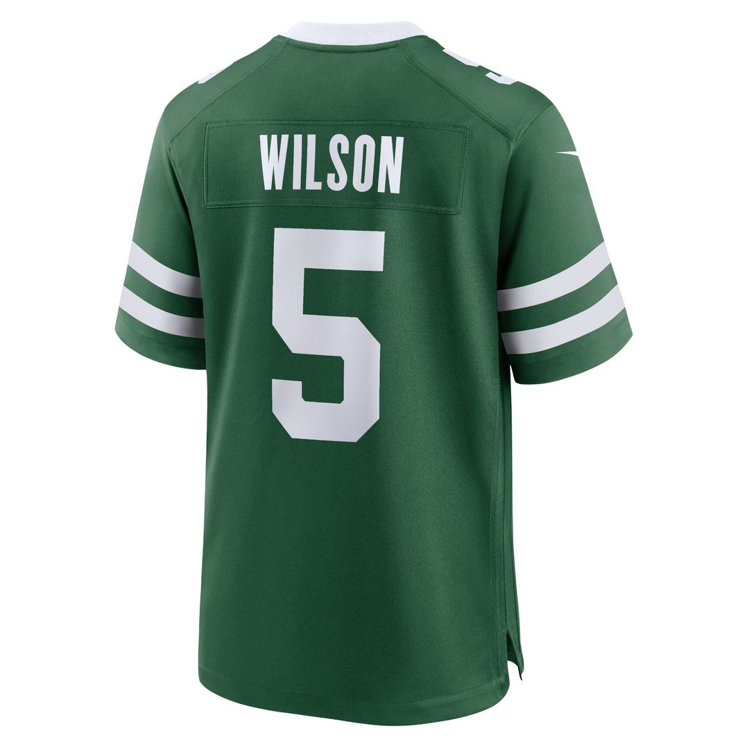 Men's New York Jets Garrett Wilson Nike Legacy Black product image 40