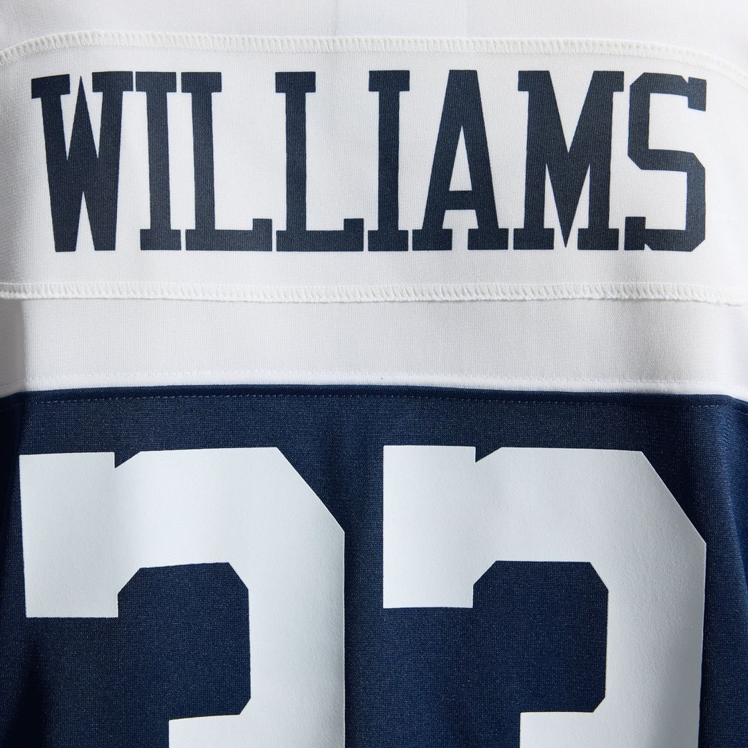 Men's Dallas Cowboys Javonte Williams Nike Navy Alternate product image 12