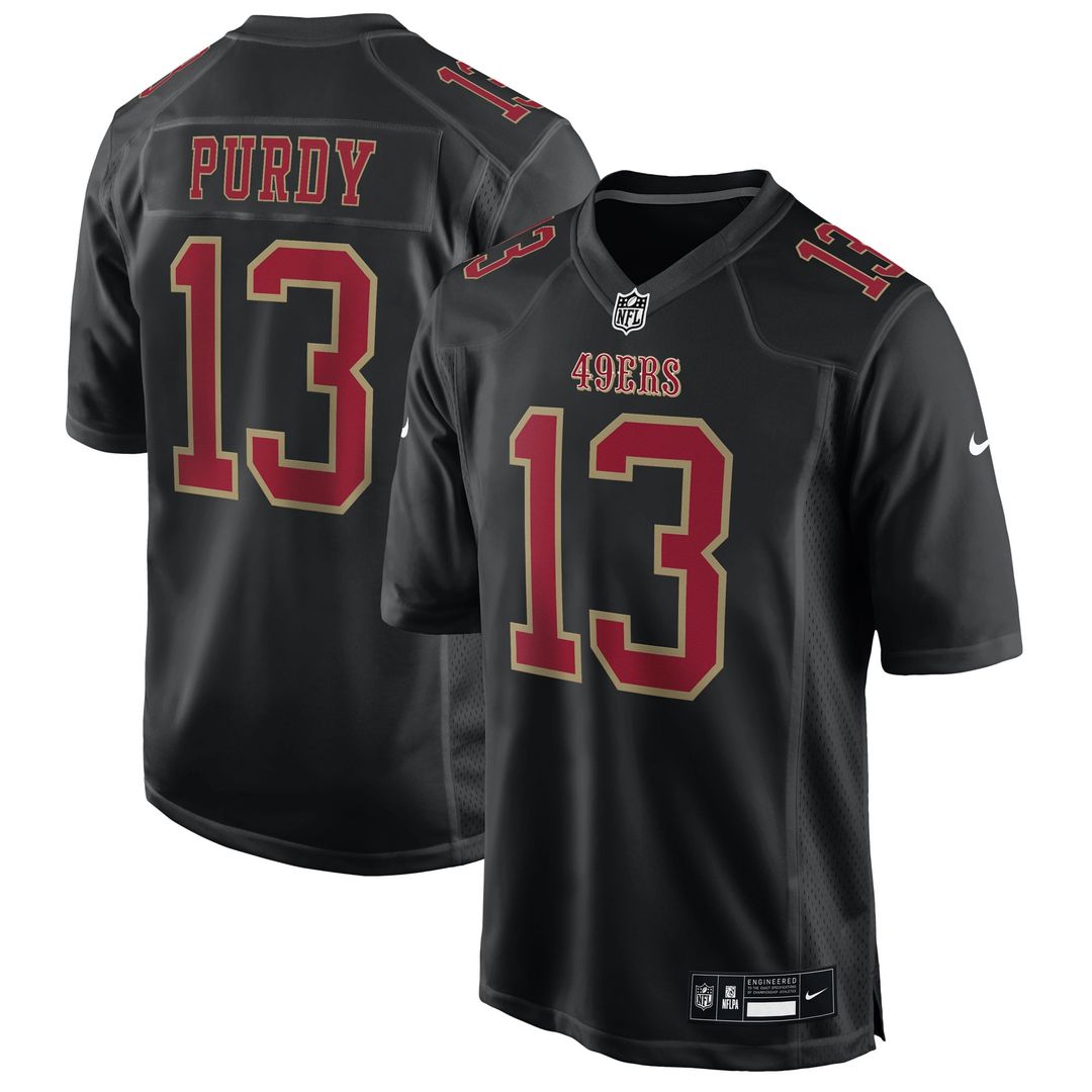 Men's San Francisco 49ers Brock Purdy Nike Tundra White product image 7