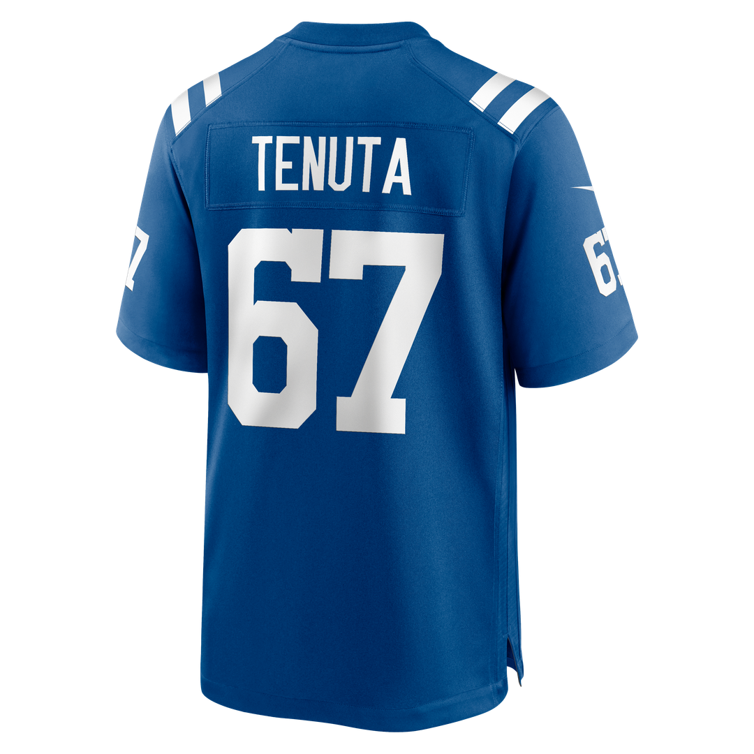 Men's Indianapolis Colts Luke Tenuta Nike Royal Team Game product image 3