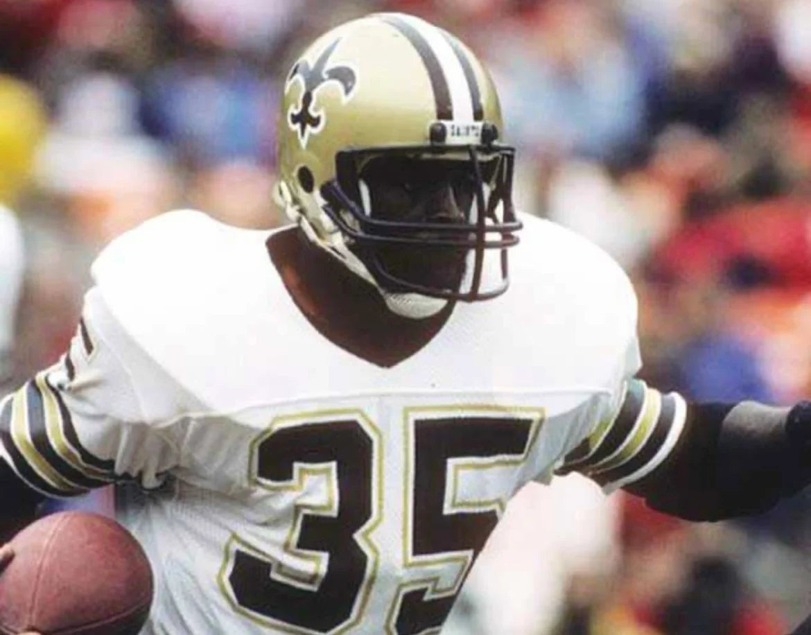 Earl Campbell New Orleans Saints NFL Mitchell & Ness Jersey product image 3, provided for visual reference and product