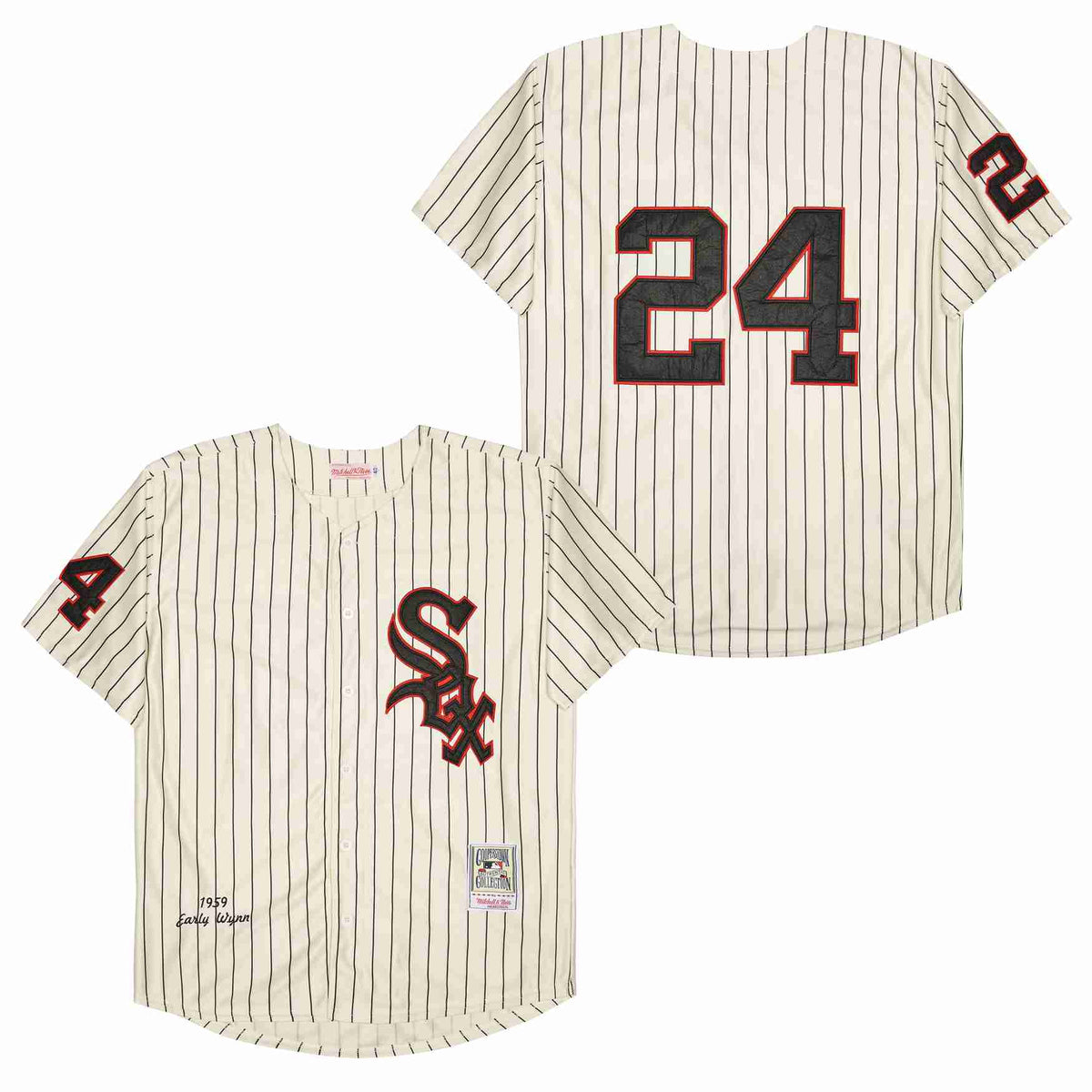 Early Wynn Chicago White Sox Jersey Mitchell & Ness product image 1, provided for visual reference and product detail review