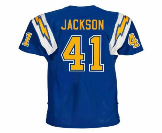 Earnest Jackson San Diego Chargers NFL Mitchell & Ness Jersey product image 1, provided for visual reference and product