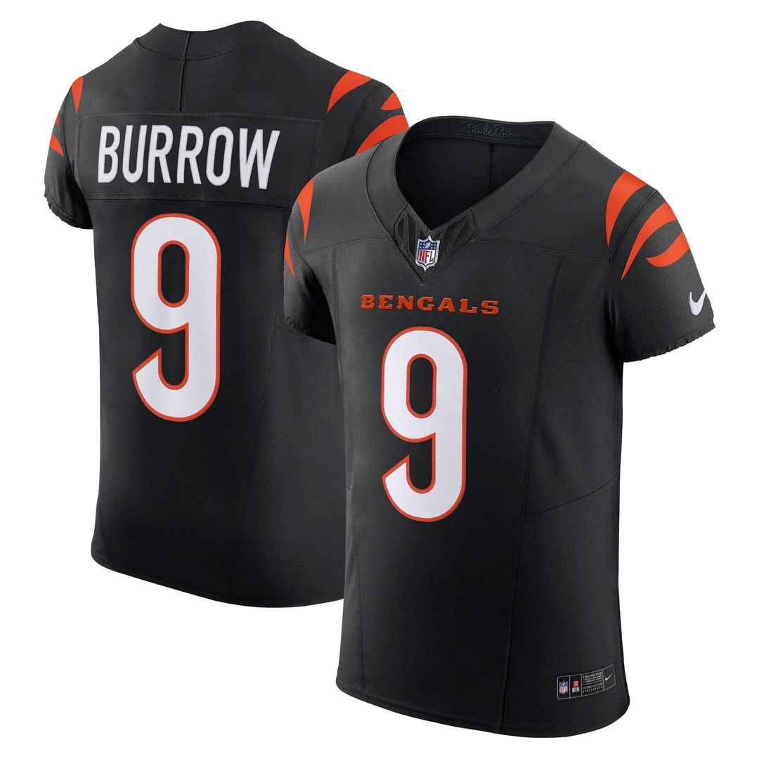 Men's Cincinnati Bengals Joe Burrow Nike Black Team Vapor product image 1