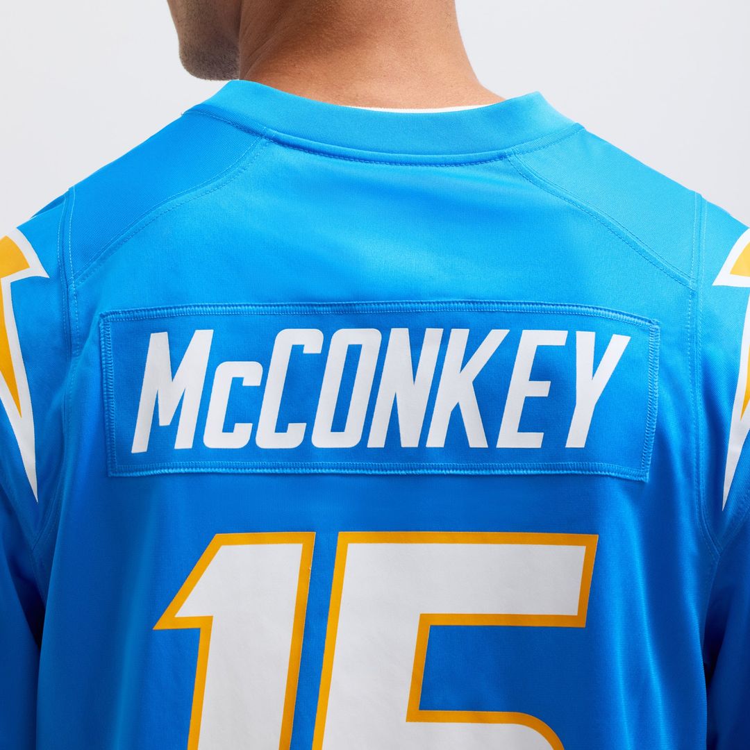 Men's Los Angeles Chargers Ladd McConkey Nike Gold product image 11