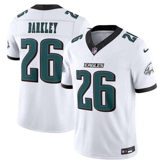 Men's Philadelphia Eagles Saquon Barkley Nike White Vapor product image 1