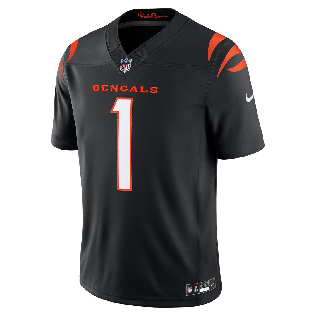 Men's Cincinnati Bengals Ja'Marr Chase Nike White Vapor product image 8