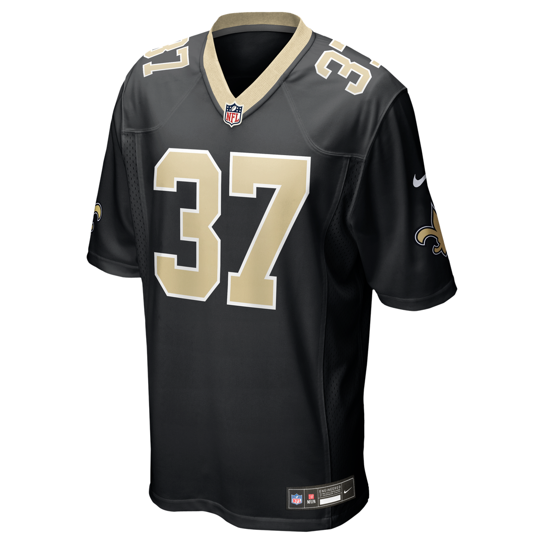 Men's New Orleans Saints Jordan Mims Nike Black Team Game product image 2