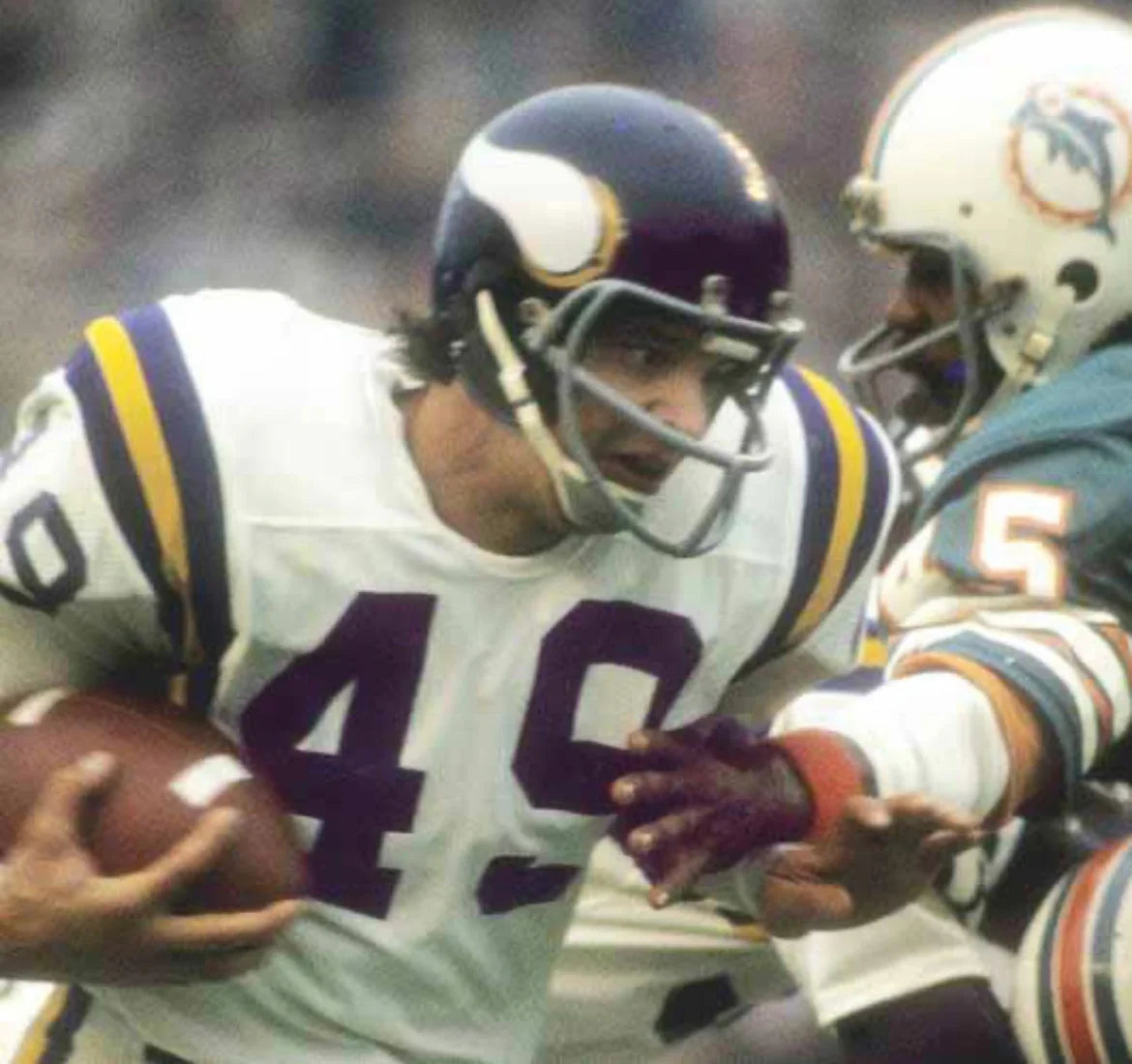 Ed Marinaro Minnesota Vikings NFL Mitchell & Ness Jersey product image 3, provided for visual reference and product detail